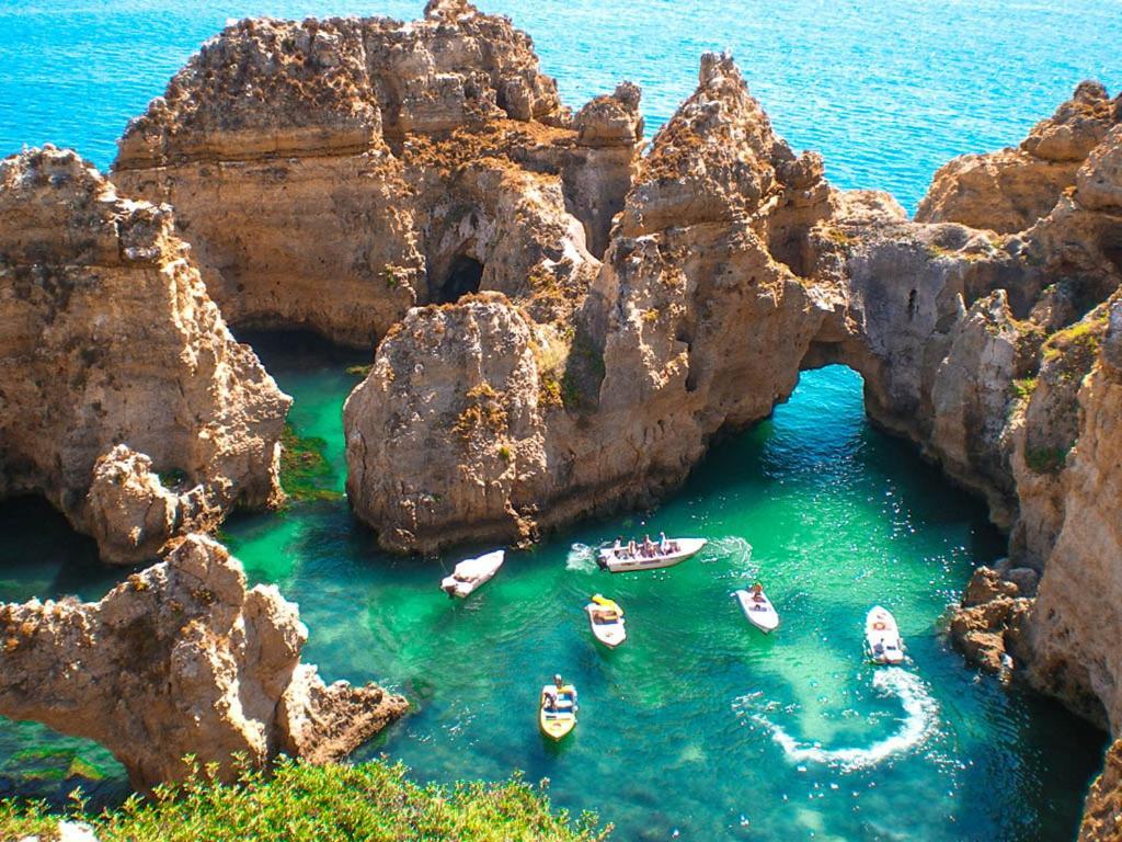 Flamingo Apartments Portimao Bagian luar foto